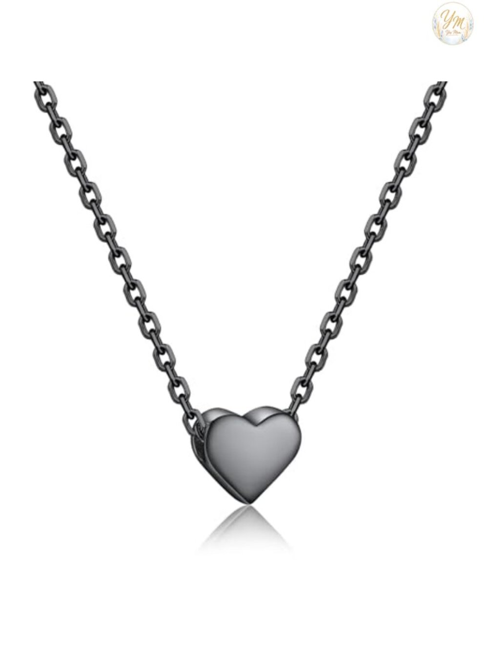 S925 Sterling Silver Dainty Heart Pendant Necklace for Women
